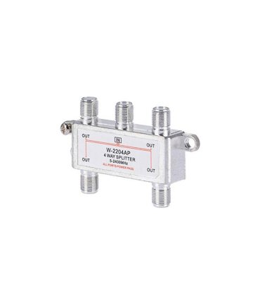 Separador de 4 Vías SAT Splitter 5-2450 MHz