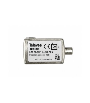 Filtro LTE Selectivo de Interior Televes Ref. 404412