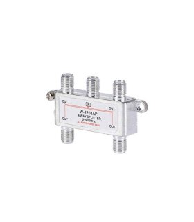 Separador de 4 Vías SAT Splitter 5-2450 MHz