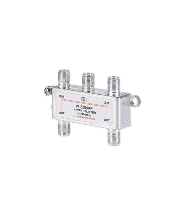 Separador de 4 Vías SAT Splitter 5-2450 MHz