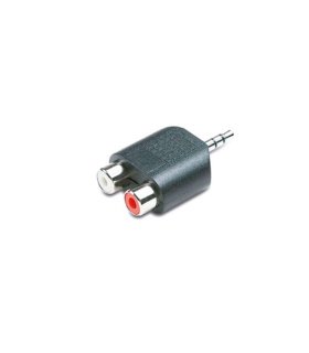 Adaptador Jack 3,5 mm Macho a 2 RCA Hembra