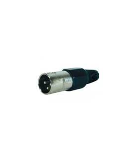 Conector de Micrófono 3 Pines Macho