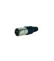Conector de Micrófono 3 Pines Macho