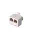 Adaptador de Teléfono 1 Macho a 2 Hembras