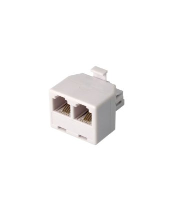 Adaptador de Teléfono 1 Macho a 2 Hembras