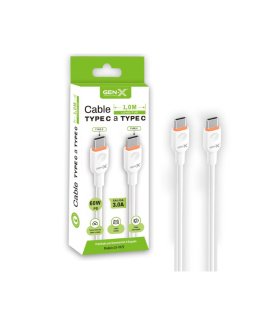 Cable USB-C a USB-C 3A Carga y Datos