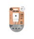 Cargador Doble USB A y USB-C 12W Blanco Carga Rápida