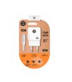 Cargador Rápido USB-C 20W Blanco con Cable USB-C 1 Metro