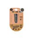 Cargador de Coche Doble USB A 12W 2,4A Negro Carga Rápida