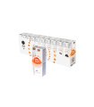 Pack 10 Cables USB A a USB-C 2,4A 1 Metro Blancos