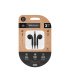 Auriculares Eartech Mini Jack 3,5 mm Negros con Micrófono