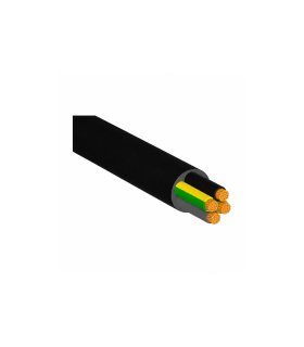 ML MANGUERA H05VV-F 4X1 MM NEGRA