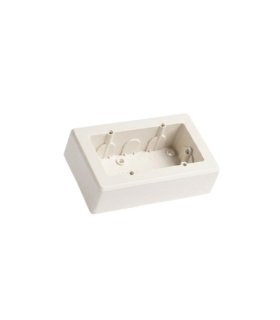 Caja de Superficie Universal 2 Elementos 165x96x43 mm