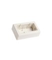 Caja de Superficie Universal 2 Elementos 165x96x43 mm