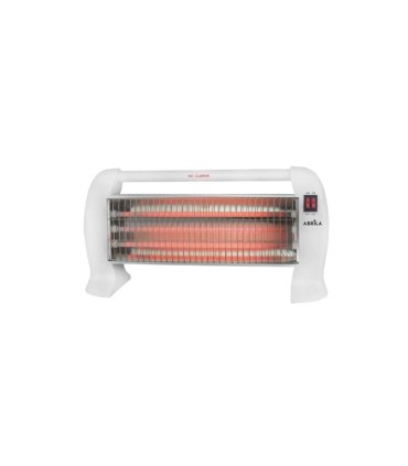 Estufa Eléctrica de Cuarzo Hunter 1200W Blanca con 3 Potencias