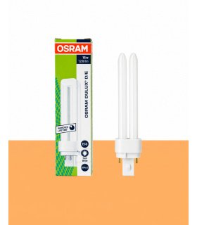 Lámpara de 4 pines Osram Dulux D/E 18W 1200lm 4000k