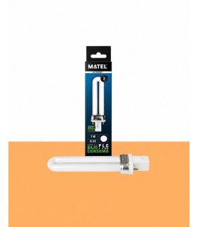 Lámpara de 2 pines 7W G-23 6400k 420 lm Matel