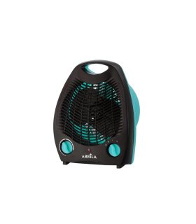 Termoventilador eléctrico Lubian 2000W turquesa/negro con termostato