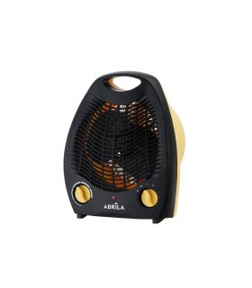 Termoventilador eléctrico Lubian 2000W amarillo/negro con termostato