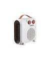 Termoventilador Eléctrico Tundra 2000W Blanco/Marrón con Termostato