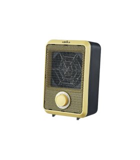 Termoventilador Eléctrico Carpe 600W Amarillo/Negro con Termostato y Antivuelco