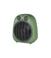 Termoventilador Eléctrico Fogata 2000W Verde/Gris Vintage con Termostato