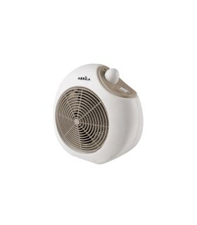 Termoventilador Savona 2000 W Blanco/Beis con Termostato Regulable