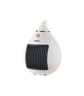 Termoventilador Cerámico PTC 1500 W Blanco/Cromo con Termostato Regulable