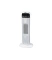 Termoventilador Cerámico PTC Vertical Guadalupe 2000 W Blanco/Negro con Mando a Distancia