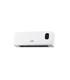 Split Cerámico PTC 2000 W Blanco con Mando, Display LED y Temporizador