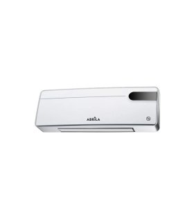 Split Cerámico PTC 2000 W Blanco IP23 con Mando, Display LED y Temporizador