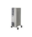Radiador de Aceite Acebuche 1500 W Gris 7 Elementos Antivuelco