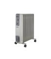 Radiador de Aceite Acebuche 2500 W Gris 11 Elementos Antivuelco