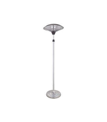 Calefactor Exterior de Pie Koel 2000 W Plata 2 Potencias Antivuelco IP34