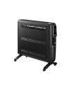 Emisor Térmico de Aluminio Alpino 2000 W Negro con Mando y Display LED
