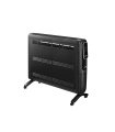 Emisor Térmico de Aluminio Alpino 2400 W Negro con Mando y Display LED