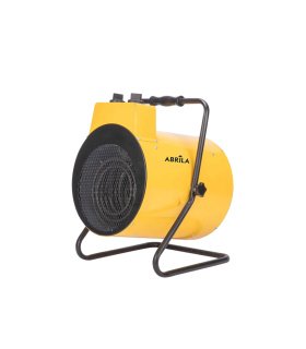 Termoventilador Industrial 9000 W de Acero Inoxidable Trifásico 400 V IP24 Amarillo