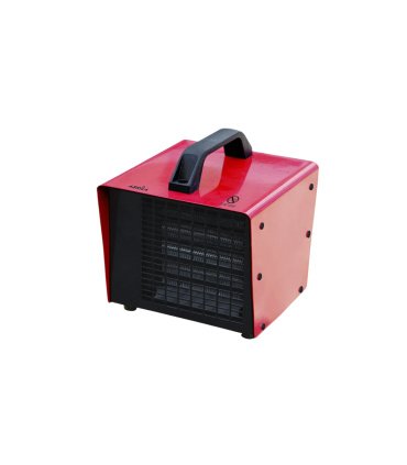 Termoventilador Cerámico PTC Industrial 3000 W 3 Potencias Rojo