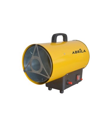 Cañón Calefactor 50 kW de Gas Propano GLP Amarillo/Negro