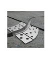 Perfil de Aluminio M LEDME Muf para Iluminación LED 2 Metros
