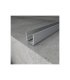 Perfil de Aluminio Show M LEDME Gris 2 Metros para LED
