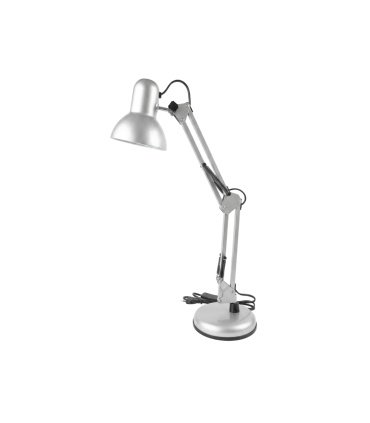 Flexo Rutilo Articulable Gris con Casquillo E27 para Lámpara