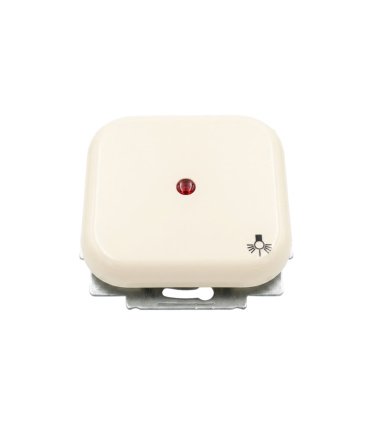 PULSADOR LUZ NSS LX 7004.2 BLANCO MARFIL