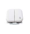 PULSADOR + CONMUT. NSS LX 7042 BLANCO ALPINO