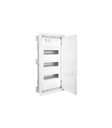 Caja de Empotrar con Puerta Metálica 42 Elementos