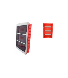 Caja de Empotrar con Puerta Decor 36 Elementos 3 Filas