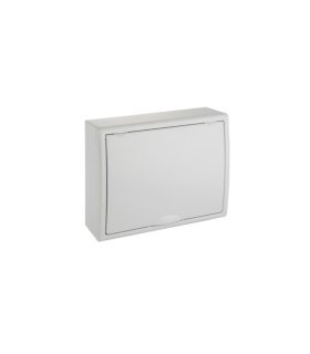Caja de Superficie con Puerta Arelos 12 Elementos