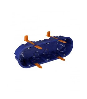 Caja de Empotrar 3 Elementos Pladur Serie Blue Solera 219 x 68 x 46 mm