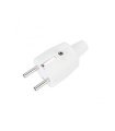 Clavija T.T. PVC Blanca
