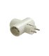 Adaptador Triple T.T. Interior de Porcelana
